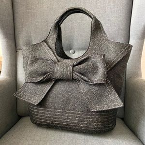 Kate Spade wool bow tote